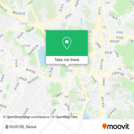 흥덕U타워 map