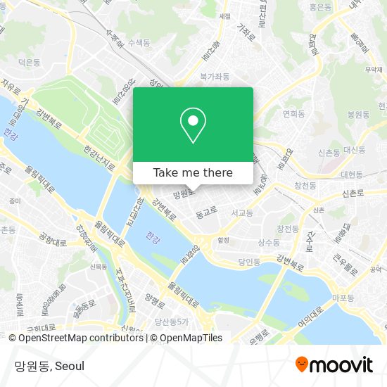 망원동 map