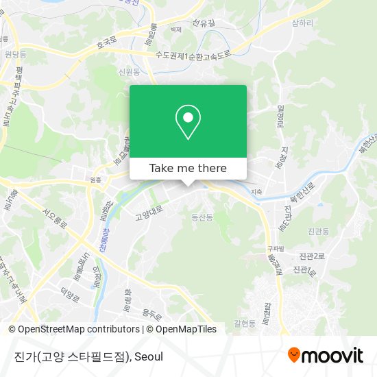 진가(고양 스타필드점) map