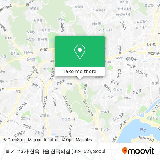 퇴계로3가.한옥마을.한국의집 (02-152) map