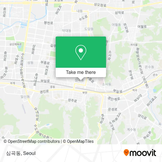 심곡동 map