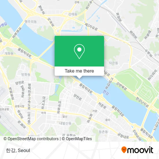 한강 map