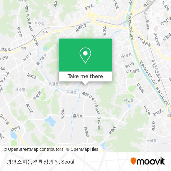 광명스피돔경륜장광장 map