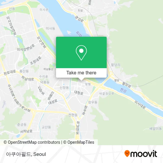 아쿠아필드 map