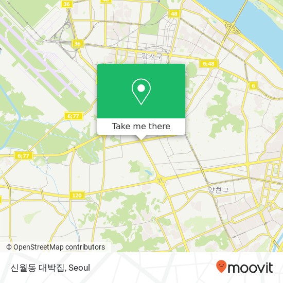 신월동 대박집 map