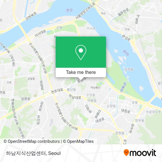 하남지식산업센터 map