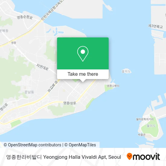 영종한라비발디 Yeongjong Halla Vivaldi Apt map