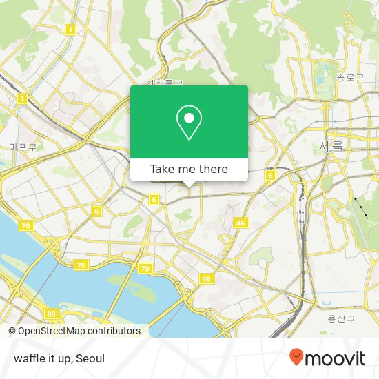 waffle it up map