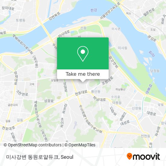 미사강변 동원로얄듀크 map