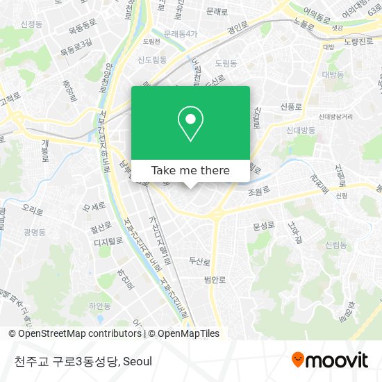 천주교 구로3동성당 map