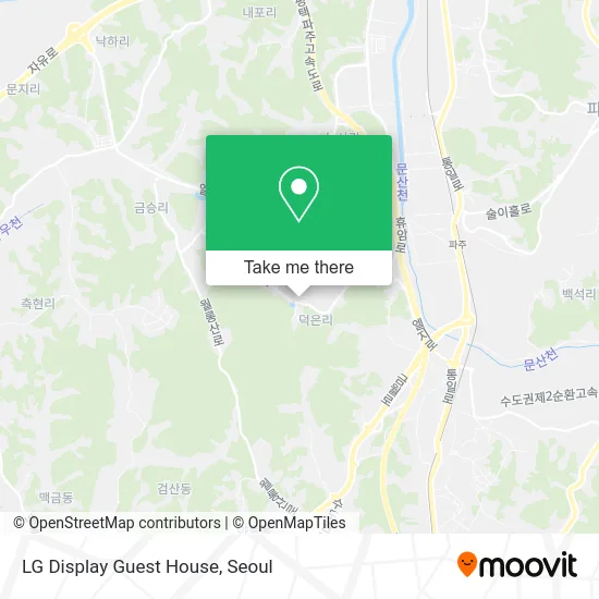 LG Display Guest House map