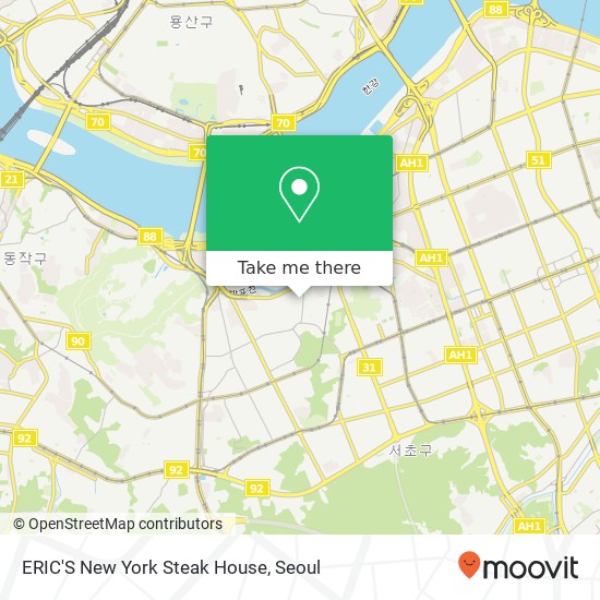 ERIC'S New York Steak House map