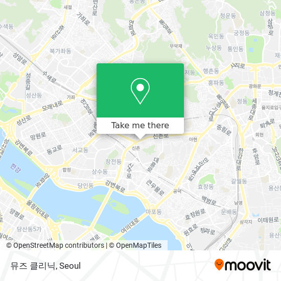 뮤즈 클리닉 map