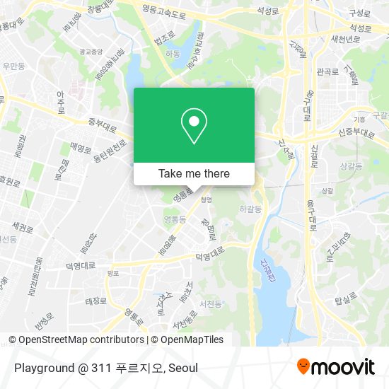 Playground @ 311 푸르지오 map