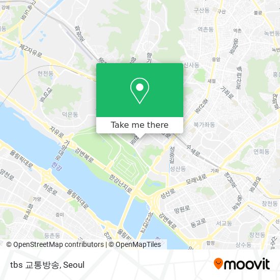 tbs 교통방송 map