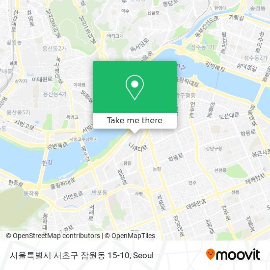 서울특별시 서초구 잠원동 15-10 map