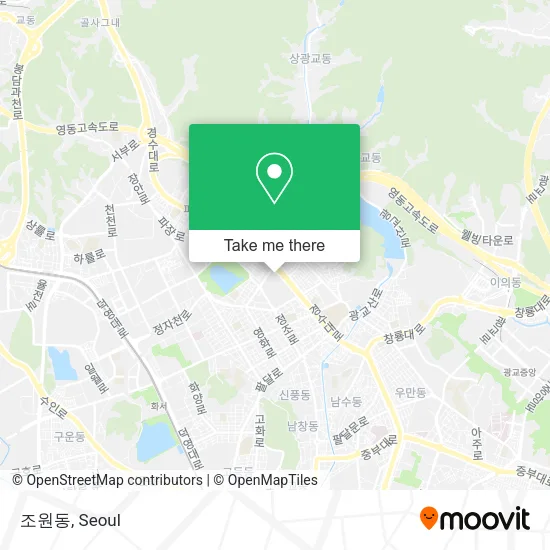 조원동 map