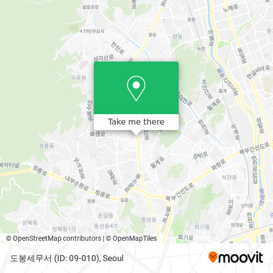 도봉세무서 (ID: 09-010) map