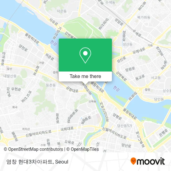 염창 현대3차아파트 map