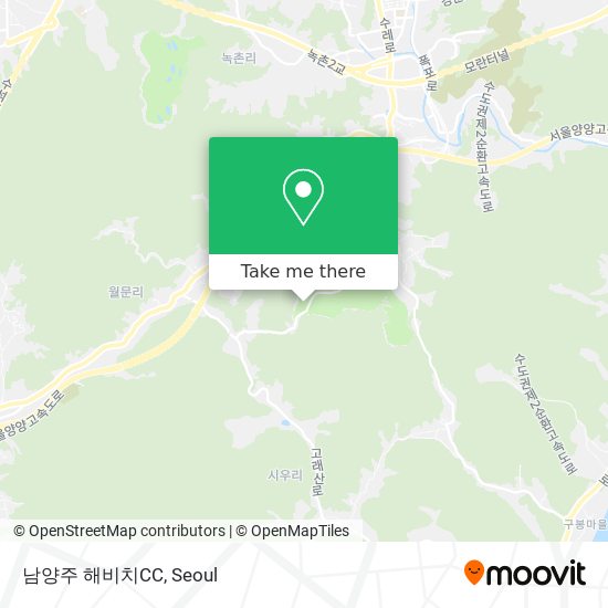 남양주 해비치CC map