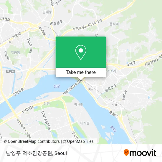 남양주 덕소한강공원 map