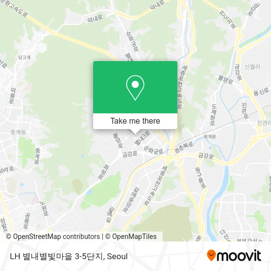 LH 별내별빛마을 3-5단지 map