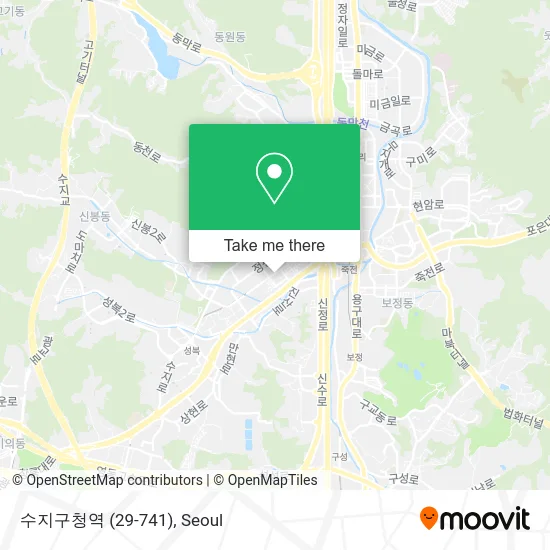 수지구청역 (29-741) map
