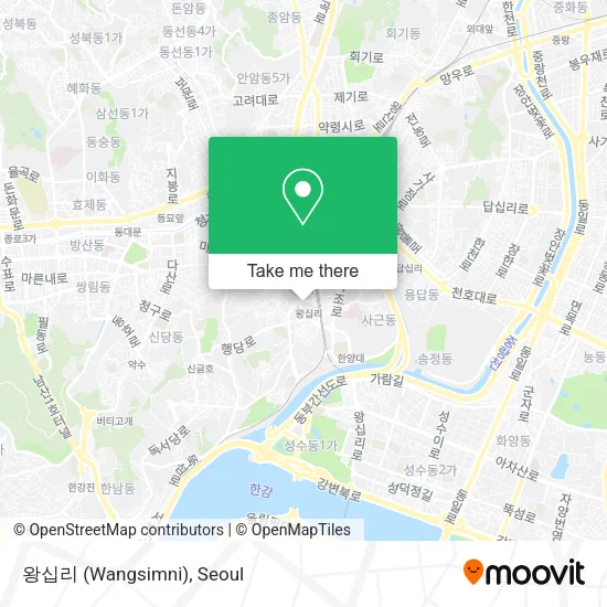 왕십리 (Wangsimni) map