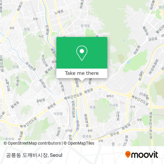 공릉동 도깨비시장 map