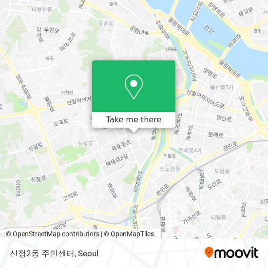 신정2동 주민센터 map