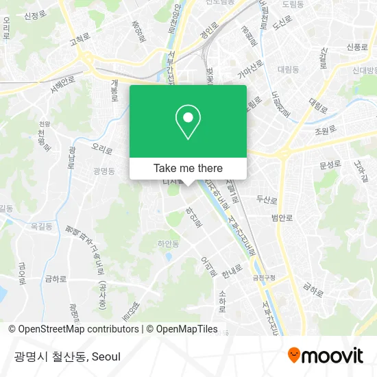 광명시 철산동 map