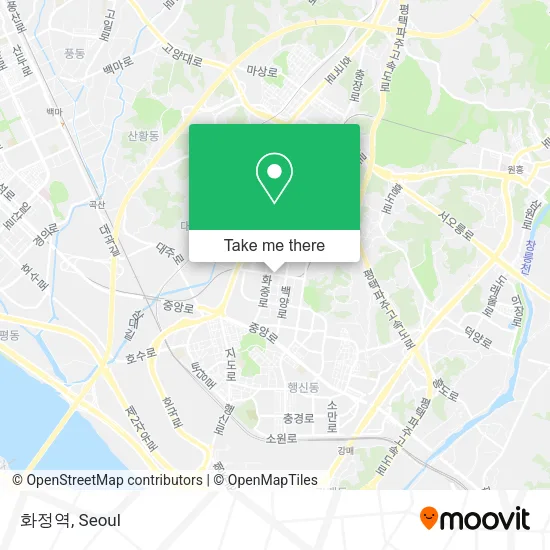 화정역 map