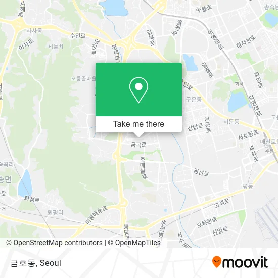금호동 map