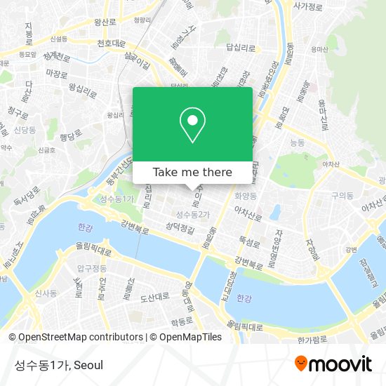 성수동1가 map