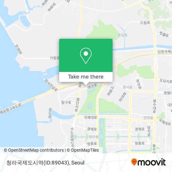 청라국제도시역(ID:89043) map
