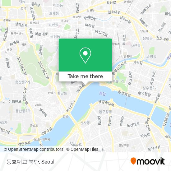 동호대교 북단 map