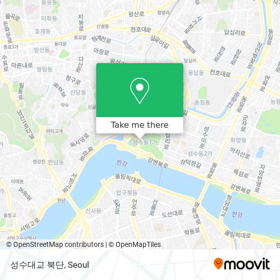 성수대교 북단 map