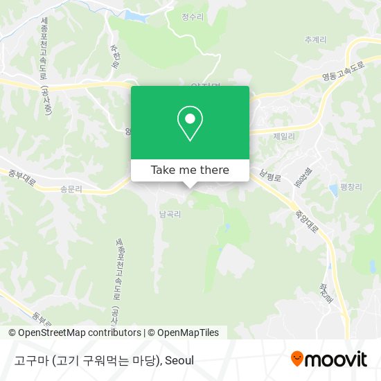 고구마 (고기 구워먹는 마당) map