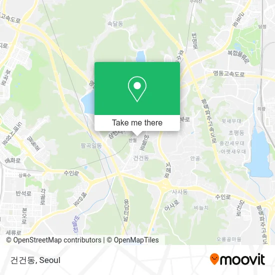 건건동 map