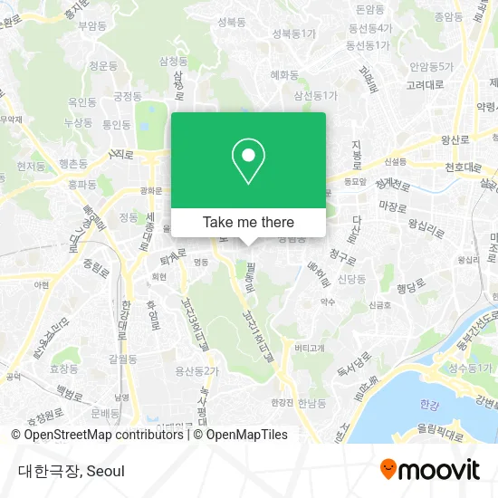 대한극장 map