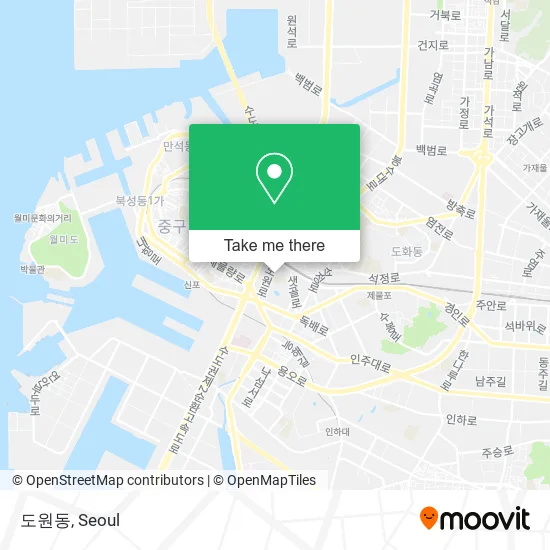 도원동 map