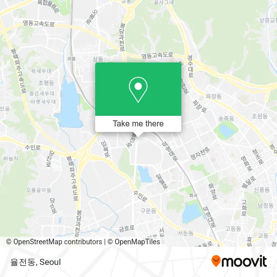 율전동 map