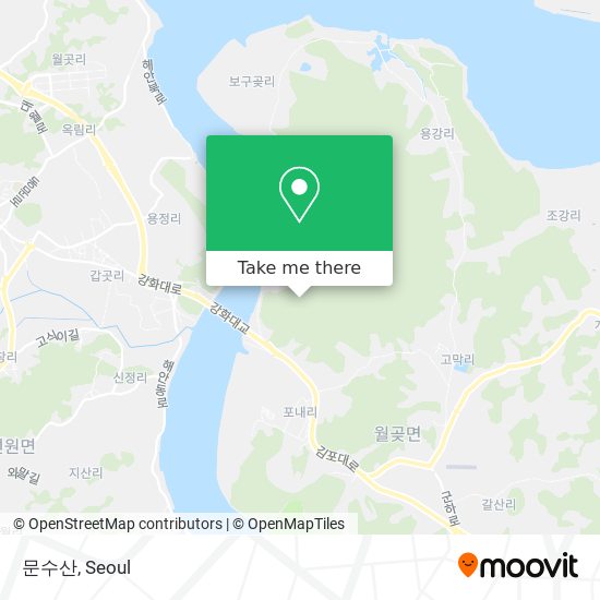 문수산 map