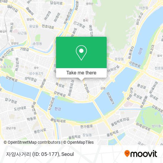 자양사거리 (ID: 05-177) map