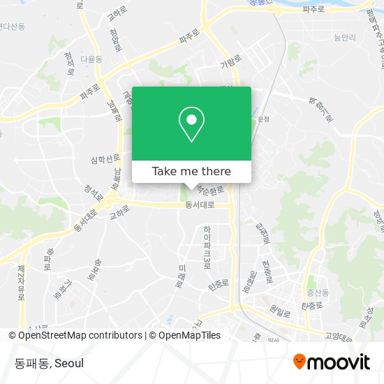 동패동 map