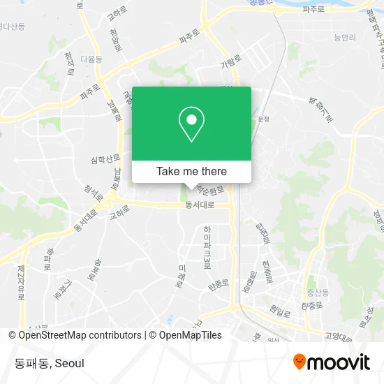 동패동 map