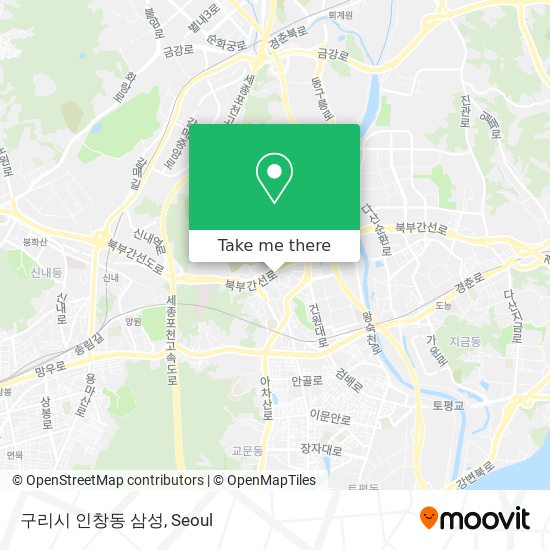 구리시 인창동 삼성 map