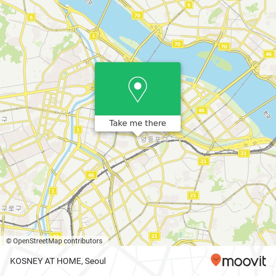 KOSNEY AT HOME map