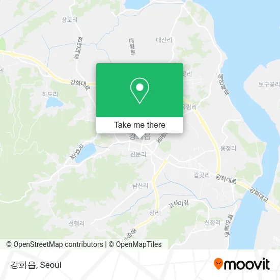 강화읍 map