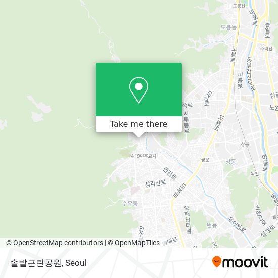 솔밭근린공원 map